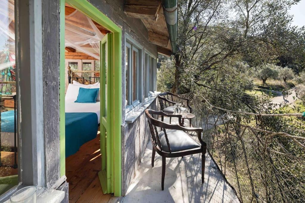 Margaritis'S Treehouse Villa Paramonas  Bagian luar foto